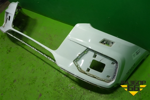 Бампер передний (после 2014г под омыватели) (8U0807437AD) для Audi Q3 с 2011-2018г (Ку 3)