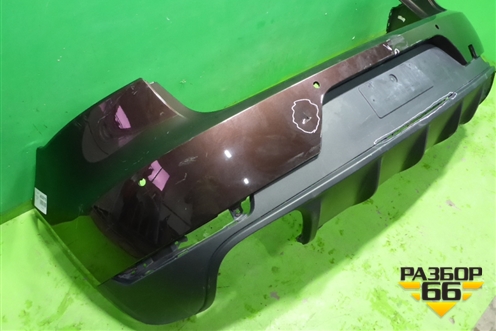 Бампер задний (под парктроник) (95B807421) для Porsche Macan с 2014г (Макан)