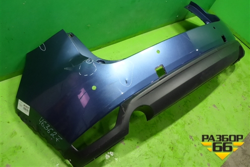 Бампер задний (под парктроник) (KB8A50221) для Mazda CX 5 с 2017г (СХ5)