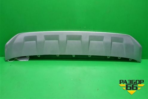 Накладка переднего бампера (4M0807733D) для Audi Q7 c 2015г (Ку 7)