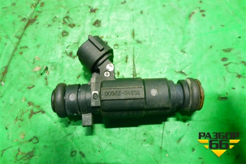 Форсунка инжекторная электрическая (1.5л G4EC) (3531022600) для Hyundai Aсcent с 2000г (Акцент)