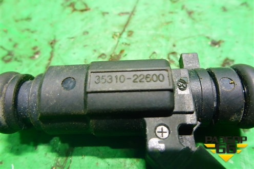 Форсунка инжекторная электрическая (1.5л G4EC) (3531022600) для Hyundai Aсcent с 2000г (Акцент)