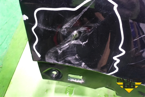 Бампер задний (до 2020г под парктроник) (5NR807421) для Volkswagen Tiguan с 2016г (Тигуан)