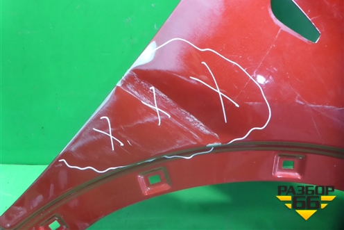 Крыло переднее правое (с отверстием под повторитель) (66321A0000) для Hyundai Creta с 2016-2021г (Крета)