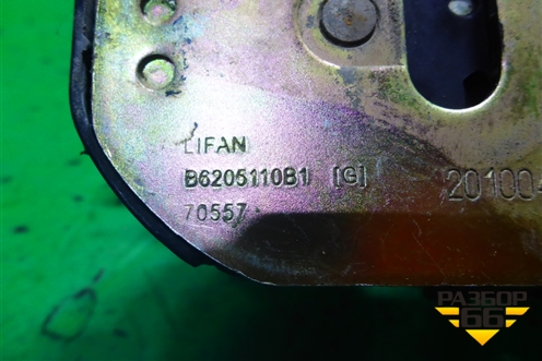 Замок двери задней левой (2 контакта) (B6205110B1) для Lifan Solano с 2010-2016г (Солано)