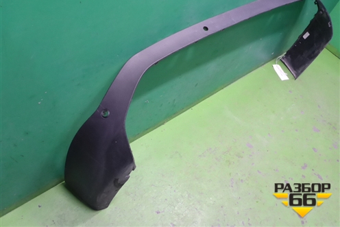 Накладка заднего бампера (под парктроник) (5112139605) для BMW X3 G01 с 2017г (Х3 Г01)