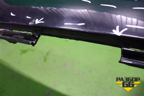 Бампер задний (после 2014г под парктроник) (A1668850325) для Mercedes Benz ML-Klass W166 c 2011г (МЛ)