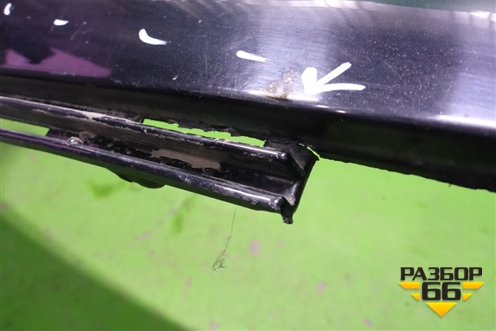 Бампер задний (после 2014г под парктроник) (A1668850325) для Mercedes Benz ML-Klass W166 c 2011г (МЛ)