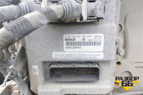 Двигатель (F4AE) для Iveco EuroCargo III 2008г (ЕвроКарго)