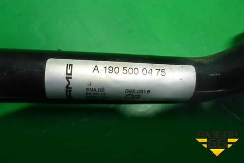 Трубка системы охлаждения (A1905000475) для Mercedes Benz AMG GT C190 с 2015г (АМГ ГТ)