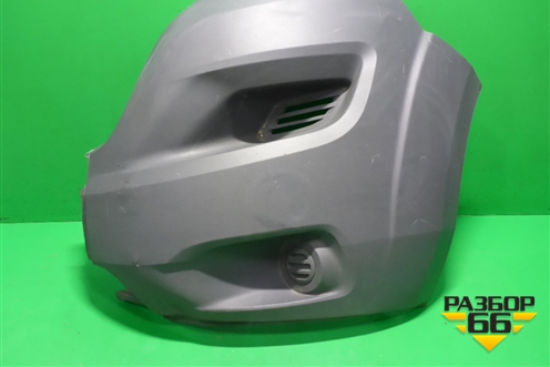 Бампер передний левая часть (не под накладку) (1315092070) для Fiat Ducato (290) с 2014г (Дукато)