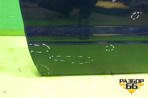 Дверь задняя левая (седан не под накладку) для Mitsubishi Lancer-9  с 2003-2008г (Лансер)