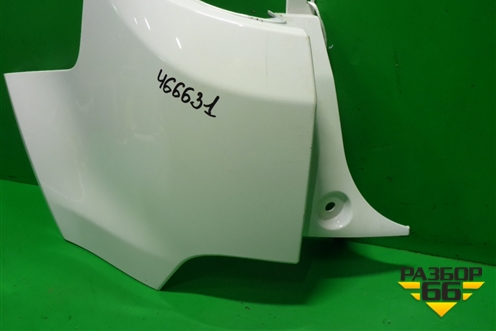 Бампер задний левая часть (FK7217927AP) для Land Rover Discovery Sport с 2014г (Дискавери Спорт)