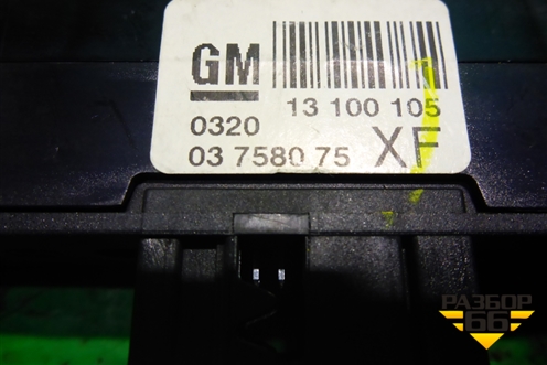 Модуль кнопок (03758075) для Opel Astra H с 2004-2015г (Астра Аш)