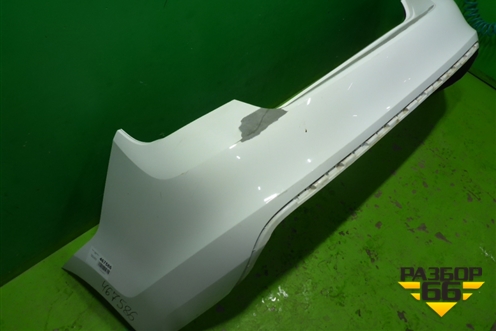 Бампер задний (60U807421B) для Skoda Rapid с 2013г (Рапид)