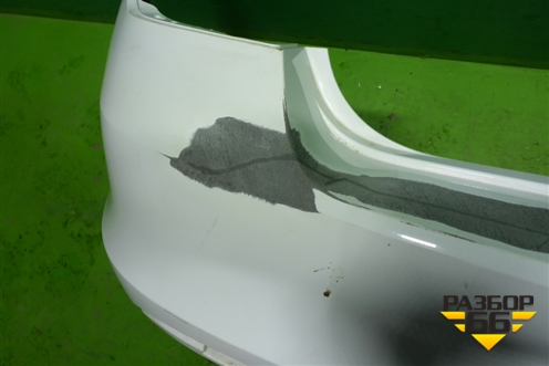 Бампер задний (60U807421B) для Skoda Rapid с 2013г (Рапид)