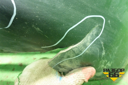 Бампер передний (после 2010г под парктроник и омыватели) (62022BR10H) для Nissan Qashqai (J10E) с 2006-2013г (Кашкай)