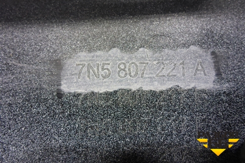 Бампер передний (под омыватели) (7N5807221A) для Seat Alhambra с 2010г (Альхамбра)