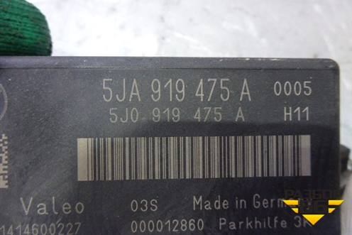 Блок электронный (управления парктроником) (5JA919475A) для Skoda Rapid с 2013г (Рапид)
