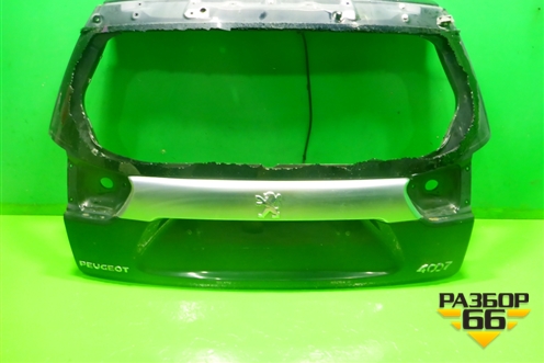 Дверь багажника без стекла верхняя (8701Z0) для Peugeot 4007 с 2008г