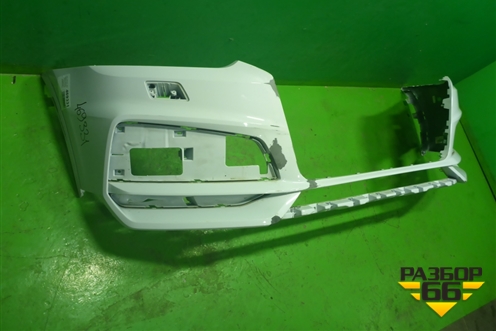 Бампер передний (после 2014г S-Line под омыватели) (8U0807437AS) для Audi Q3 с 2011-2018г (Ку 3)