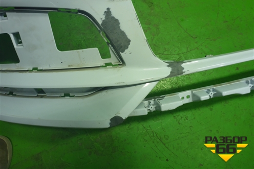 Бампер передний (после 2014г S-Line под омыватели) (8U0807437AS) для Audi Q3 с 2011-2018г (Ку 3)