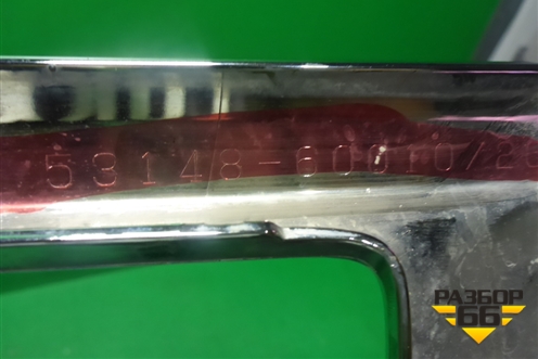 Планка на фару левая (после 2017г) (5314860010) для Toyota Land Cruiser Prado(150) с 2009г (Ленд Крузер Прадо)