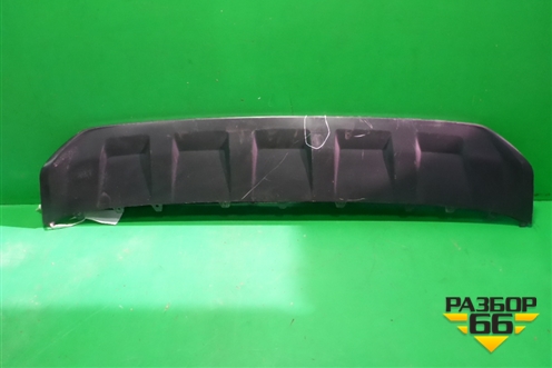 Накладка переднего бампера (4M0807733D) для Audi Q7 c 2015г (Ку 7)