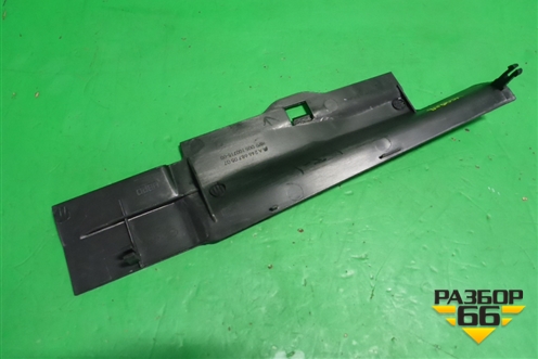 Дефлектор радиатора левый (новый дубликат) (A2466870507) для Mercedes Benz CLA C117 с 2013г (ЦЛА)