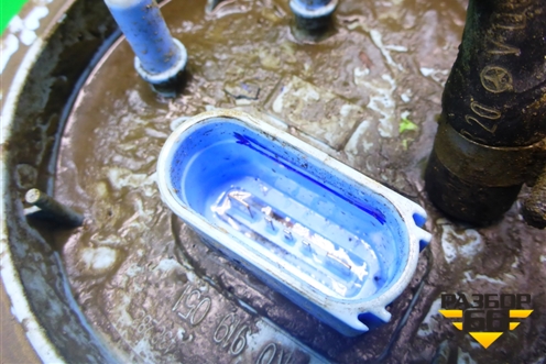 Насос топливный электрический (1.4л CAX с отводом под Webasto) (1K0919051DB) для Volkswagen Jetta с 2010-2019г (Джетта)