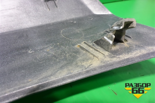 Накладка заднего бампера (нижняя после 2015г) (6415A061) для Mitsubishi Outlander с 2012-2024г (Аутлендер)