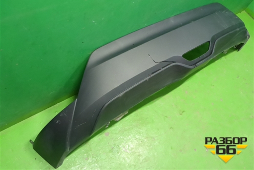 Юбка заднего бампера (52453F4010) для Toyota C-HR с 2016г (Цашр)