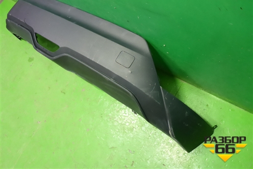 Юбка заднего бампера (52453F4010) для Toyota C-HR с 2016г (Цашр)