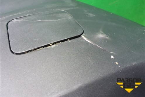 Юбка заднего бампера (52453F4010) для Toyota C-HR с 2016г (Цашр)