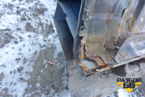 Порог со стойкой правый для Volvo XC90 с 2002-2015г (ХС90)