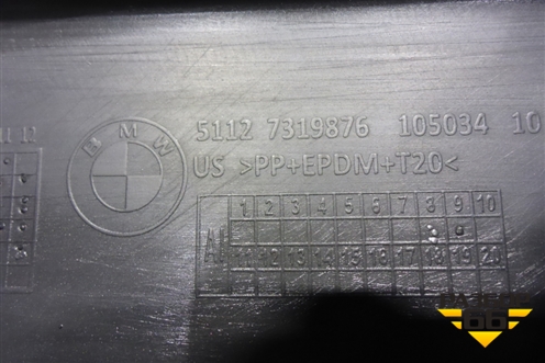 Бампер задний (под парктроник) (51127319876) для BMW X6 F16 с 2014г (Х6 Ф16)