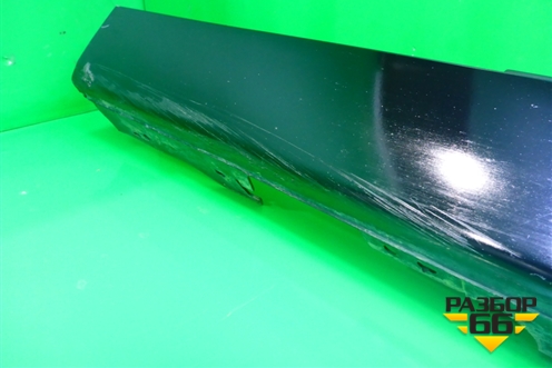 Накладка на порог наружная левая (3х дверный кузов) (51777288395) для BMW 1-серия F20/F21 с 2011г