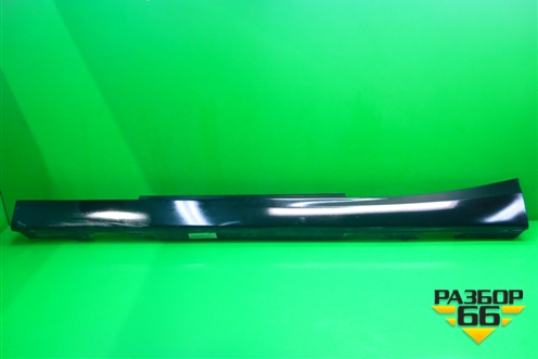 Накладка на порог наружная левая (3х дверный кузов) (51777288395) для BMW 1-серия F20/F21 с 2011г