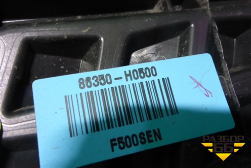 Решетка радиатора (до 2020г X-Line) (86350H0500) для Kia Rio с 2017г (Рио 4)