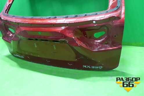 Дверь багажника без стекла (6700548720) для Lexus RX 350 c 2015г (РХ)