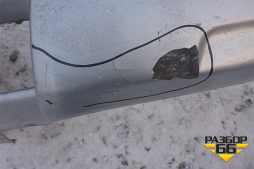 Бампер задний (до 2017г под парктроник) (5215960500) для Toyota Land Cruiser Prado(150) с 2009г (Ленд Крузер Прадо)