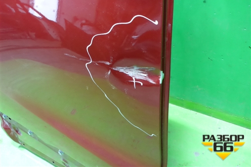 Дверь задняя правая (H21004EAMA) для Nissan Qashqai (J11E) с 2013г (Кашкай)