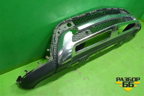 Юбка переднего бампера (под камеру и парктроник) (A1668554565) для Mercedes Benz GLS-Klass X166 с 2015г (ГЛС)