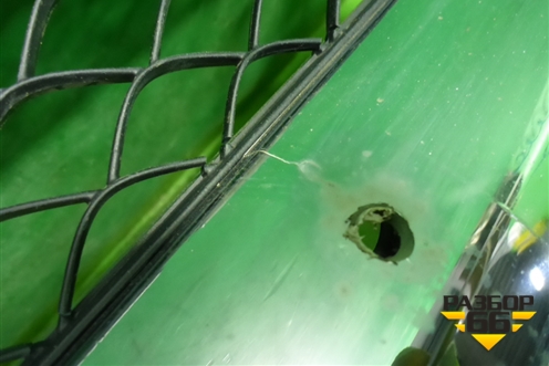 Юбка переднего бампера (под камеру и парктроник) (A1668554565) для Mercedes Benz GLS-Klass X166 с 2015г (ГЛС)