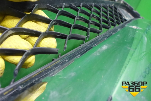 Юбка переднего бампера (под камеру и парктроник) (A1668554565) для Mercedes Benz GLS-Klass X166 с 2015г (ГЛС)