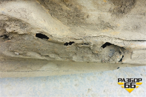 Порог со стойкой правый (5ти дверный хетчбэк) для Peugeot 206 с1998г