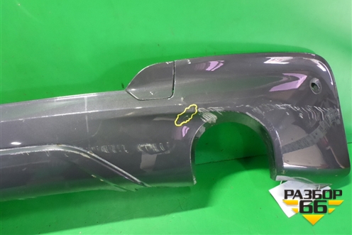 Накладка заднего бампера (М-Пакет под парктроник) (51128064832) для BMW X3 G01 с 2017г (Х3 Г01)