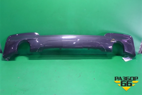 Накладка заднего бампера (М-Пакет под парктроник) (51128064832) для BMW X3 G01 с 2017г (Х3 Г01)