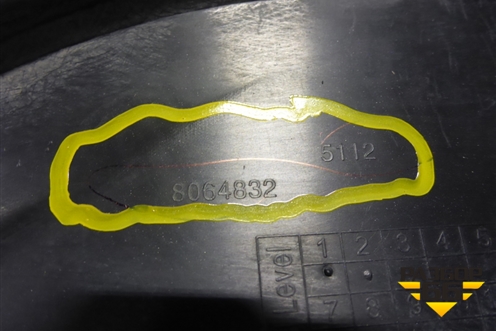 Накладка заднего бампера (М-Пакет под парктроник) (51128064832) для BMW X3 G01 с 2017г (Х3 Г01)