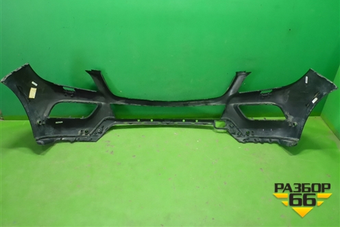 Бампер передний (под парктроник и омыватели) (A1668850025) для Mercedes Benz ML-Klass W166 c 2011г (МЛ)